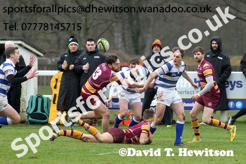 Tynedale v Sedgley Park, Tynedale Park, Corbridge, Northumberland. Photo: David T. Hewitson/Sports for All Pics